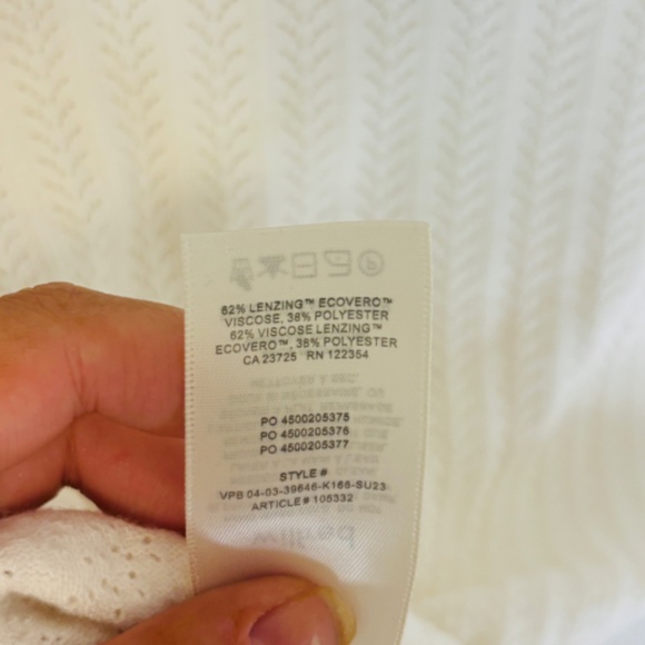 Aritzia Wilfred Soloist Sweater Long Sleeve Birch Cream SZ Medium - Picture 9 of 10